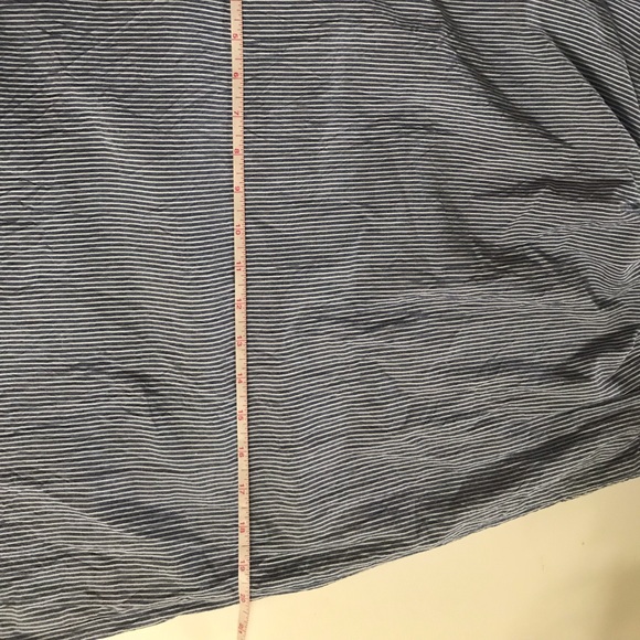 Juniors Blue Striped Summer Dress Size M - Picture 8 of 8